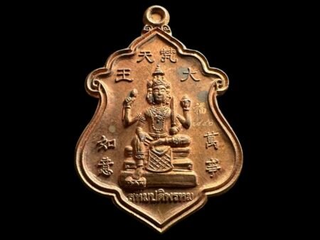 ✅2562年景福寺大梵天王✅ “大梵天”在佛教中亦称造书天、婆罗贺摩天、净天。原是印度教、婆罗门教三大主神之一的梵天，是创造宇宙之神，梵文字母的创制者。在东南亚，特别是泰国被认为是法力无边，掌握人间荣华富贵之神；其四面分别朝向东南西北，供信众祈福。由于外形近似中国佛像，中文译名多为四面佛，但事实上四面佛不是佛，所以准确而言应译为四面神。✅大梵天”是个仁慈无比“有求必应”的神灵，关于他有求必应的传说在泰国已经有很多不一一累述，四面神充满慈悲、仁爱、博爱、公正四种；也包含梵心慈、悲、喜、舍四种；求事业、感情、财运、平安顺利最齐全的神灵。